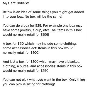 Western mystery boxes!!